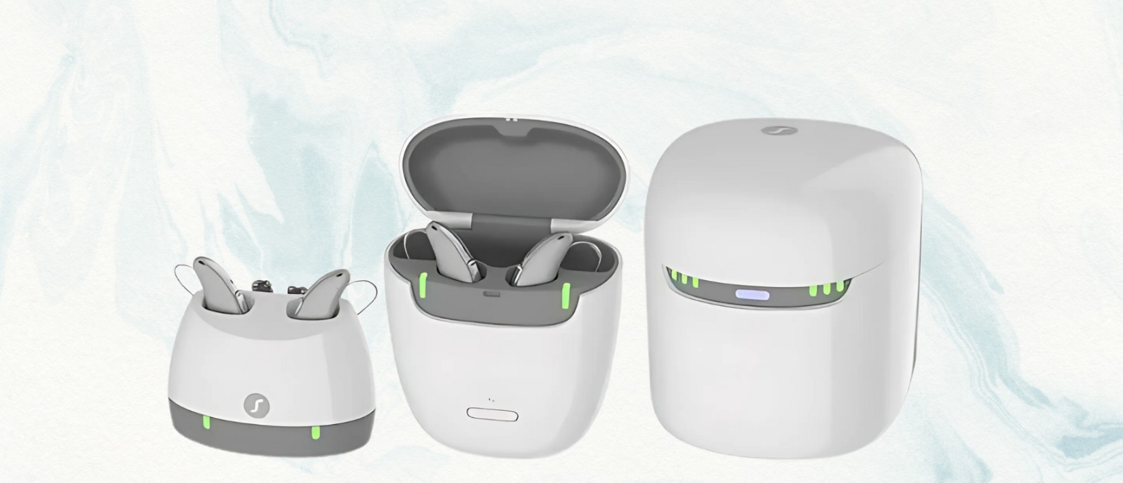 Rechargeable Wireless Hearing Aid Design 2025 Rechargeable and wireless hearing aid with sleek design for better hearing in noise